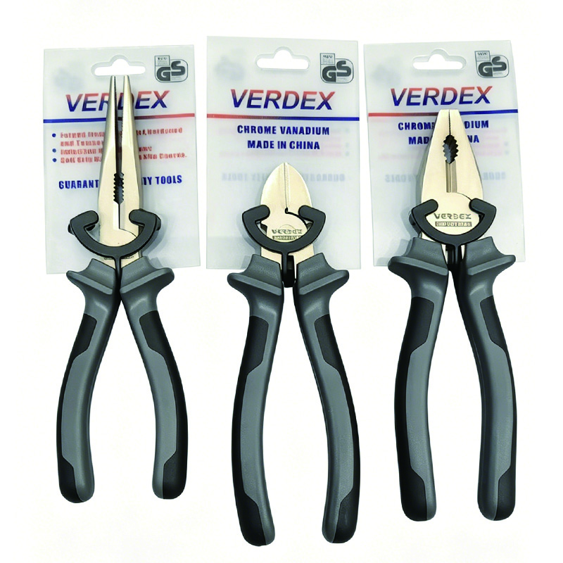 VERDEX CR-V尖嘴钳斜嘴钳老虎钳系列